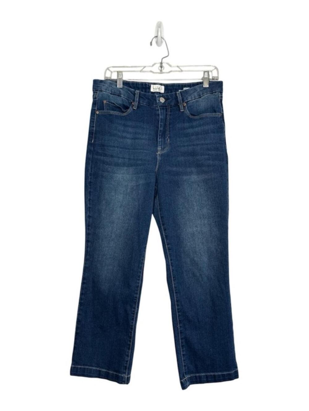Nicole Miller Women's SoHo High Rise Kick Boot Jeans Size 10